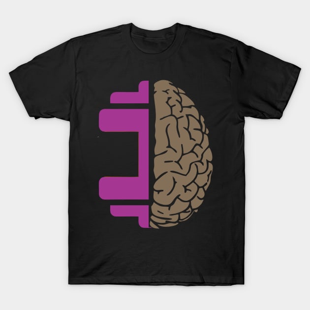 Brain Workout T-Shirt by Gboye